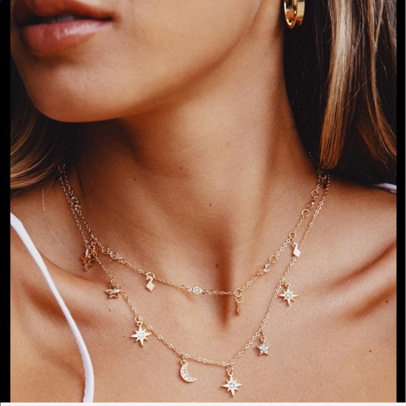 Jewelry - ✨Brand New “Midnight Love” Layered  Necklace